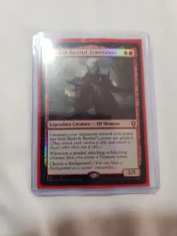 MTG Baeloth Barrityl, Entertainer Foil Battle for Baldur's Gate NM - Image 1