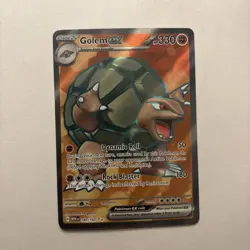 Pokemon TCG Golem ex 189/165 Scarlet & Violet 151 Ultra Rare Full Art English NM - Image 1
