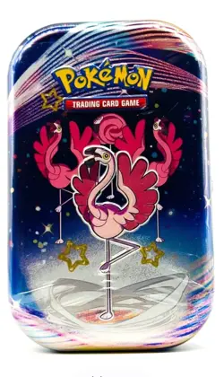 Pokemon Paldean Fates Mini Tin - Flamingo Sealed - Image 1