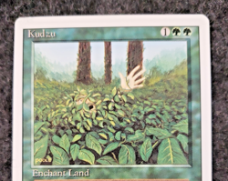 MTG - 3rd Edition - Revised - Kudzu - Rare - LP+ NM ...................(DS3D1K6) - Image 3