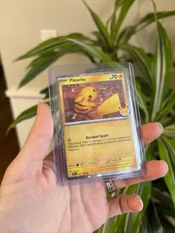 Pikachu Pokemon Day 2026 051/162 (NM) - 30th Anniversary Promo - Pokemon TCG - Image 1