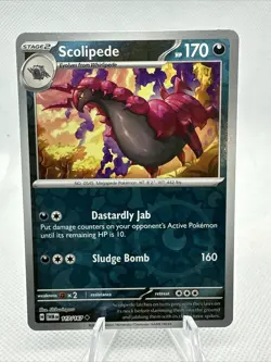 Scolipede - 117/167 - Reverse Holo - SV06: Twilight Masquerade - Pokemon TCG - Image 1