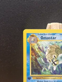 Pokemon 1999 WOTC 1st Edition Fossil Omastar 40/62 - Near Mint - Image 3
