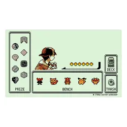 Pokemon Board Game Mat Pixelated #2 Playmat Games Mousepad Play Mat of TCG CCG - Image 1