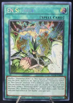 Yu-Gi-Oh! TCG En Shuffle 1st Edition BLCR-EN008 - Battles Of Legend: Crystal - Image 1