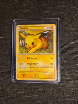 Pikachu 78/123 HGSS Pokemon TCG Card 2010 Spanish - Image 1