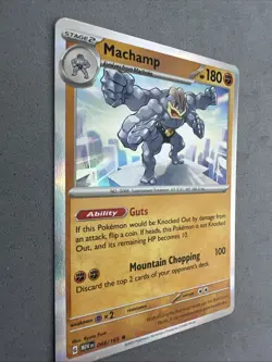 Pokemon TCG * Scarlet & Violet 151 * 068/165 Machamp Rare * HOLO * NM - Image 2
