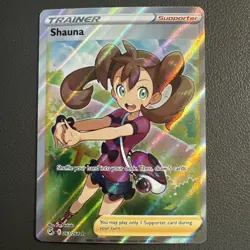 Shauna 263/264 Pokemon Fusion Strike Holo Full Art Card - NM - Image 1