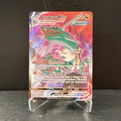 Pokemon Rayquaza VMAX TG20/TG30 Silver Tempest Ultra Rare Holo 2022 - Image 1