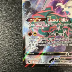 Pokemon Rayquaza VMAX TG20/TG30 Silver Tempest Ultra Rare Holo 2022 - Image 3