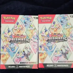 Pokemon Scarlet & Violet Prismatic Evolutions Booster Bundle 2 Boxes Pokemon - Image 1