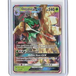 Pokemon Decidueye GX 12/149 Sun and Moon Full Art Holo Foil Ultra Rare 2017 - Image 1