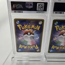 SET OF 2 PSA 10 JAPANESE POKEMON 2020 CHARIZARD VMAX & V STARTER SET #1, 2 🔥🔥 - Image 4