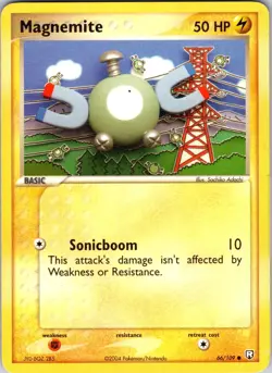 Magnemite 66/109 Team Rocket Returns Pokemon TCG LP Normal - Image 1