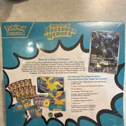 Pokemon Elite Trainer Box Mega Evolution Ascended Heroes English TCG - Image 3