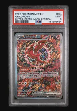 2025 POKEMON MEP PROMO ULTRA-PREMIUM COLLECTION #024 ORICORIO EX PSA 9 - Image 1
