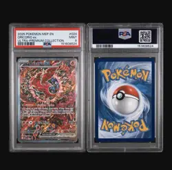 2025 POKEMON MEP PROMO ULTRA-PREMIUM COLLECTION #024 ORICORIO EX PSA 9 - Image 3