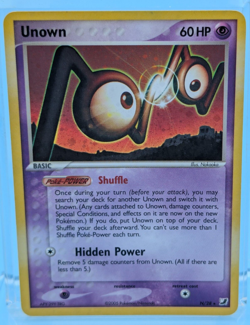 Unown (N) N/28 Holo - Rare - Pokemon EX Unseen Forces - LP - See Video - Image 1