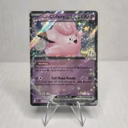 Lillie’s Clefairy Ex 076/217 Ascended Heroes Double Rare Holo Pokemon TCG NM - Image 1