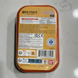 Bandai One Piece Card Game Tin Pack Set Vol.2 Promo Booster English Luffy - Image 2