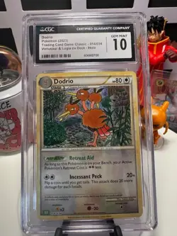CGC 10 Gem Mint Dodrio – Pokemon Trading Card Game Classic | Holo 014/034 - Image 2