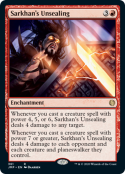 Sarkhan's Unsealing Jumpstart NM Red Rare MAGIC THE GATHERING MTG CARD ABUGames - Image 1
