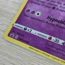 LP Gengar SWSH052 Holo Black Star Promo Nintendo Card Pokemon TCG Sword & Shield - Image 2