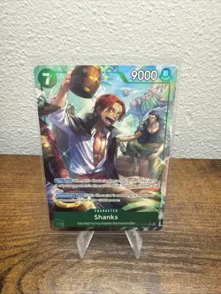 Shanks OP14-027 SR Alt Art Parallel - One Piece Card Game English - NM - Image 1