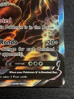 Entei V GG36/GG70 Pokemon TCG Crown Zenith Galarian Gallery Full Art Card NM - Image 4