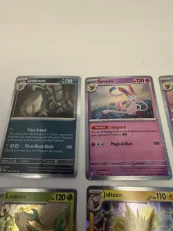 Prismatic Evolutions Costco Cosmos Holo Promo Cards Full Set Of 8 NM Eevelutions - Image 2