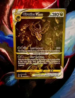 Pokemon Giratina VSTAR Secret Rare GG69/GG70 Crown Zenith Galarian Gallery Holo - Image 1