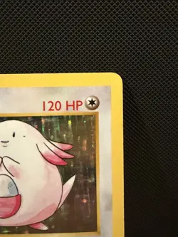 Pokemon Card TCG 1st Edition Chansey Base Set 3/102 Shadowless Vintage 1999 WOTC - Image 2