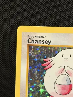 Pokemon Card TCG 1st Edition Chansey Base Set 3/102 Shadowless Vintage 1999 WOTC - Image 5