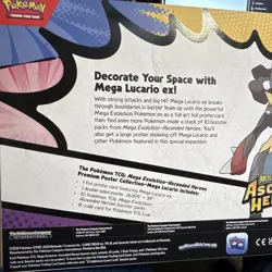 Pokemon Mega Evolution Ascended Heroes Collection Box Mega Lucario - Image 5
