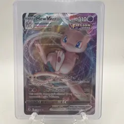 Pokemon Fusion Strike TCG Mew VMAX 114/264 Ultra Rare - Image 1