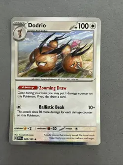 Pokemon TCG * Scarlet & Violet 151 * 085/165 Dodrio Rare * HOLO * Fresh PK - Image 1