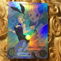 Bulma Dragon Ball Z Special Goddess Girls ACG Waifu Holo Anime Card Bunny - Image 1