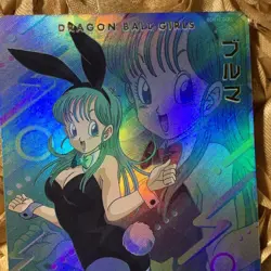 Bulma Dragon Ball Z Special Goddess Girls ACG Waifu Holo Anime Card Bunny - Image 3