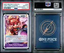 One Piece PSA 10 Tony Tony Chopper OP09-068 2nd Anniversary English Stamped - Image 2