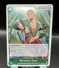 Roronoa Zoro PRB02-006 R One Piece Premium Booster Vol. 2 Near Mint - Image 1