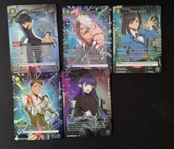 Solo Leveling Union Arena Lot of 5 Alternate Art NM Sung Jinwoo, Baek, Yoo, ... - Image 1