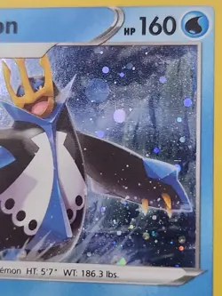 Empoleon 37/172 - Brilliant Stars Cosmos Holo Rare - Pokemon TCG Card - 2022 NM - Image 3