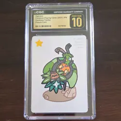 Pokemon Ogerpon Playing Cards (2025) JPN Picture Card CGC Pristine 10 Japanese - Image 1