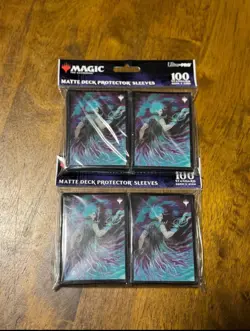 Aetherdrift Winter Cursed Rider 100 ULTRA PRO MTG Card Sleeves New Lot of 2 - Image 1