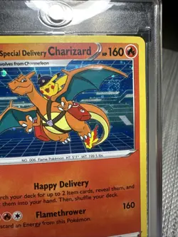 Special Delivery Charizard W/Swirl SWSH075 SWSH: Sword & Shield Promo Cards Holo - Image 2