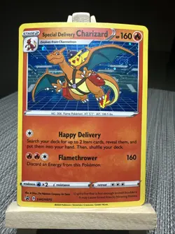 Special Delivery Charizard W/Swirl SWSH075 SWSH: Sword & Shield Promo Cards Holo - Image 4