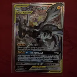Pokemon Pikachu & Zekrom GX SM168 SM TAG TEAM Promo Holo Ultra Rare Card - Image 1