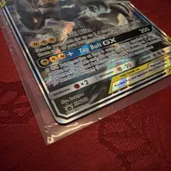 Pokemon Pikachu & Zekrom GX SM168 SM TAG TEAM Promo Holo Ultra Rare Card - Image 2