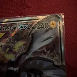 Pokemon Pikachu & Zekrom GX SM168 SM TAG TEAM Promo Holo Ultra Rare Card - Image 4