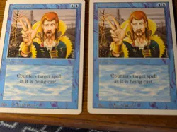 MTG x4 Counterspell - PLAYSET - Revised Edition - NM/M - 1994 Vintage - Image 2